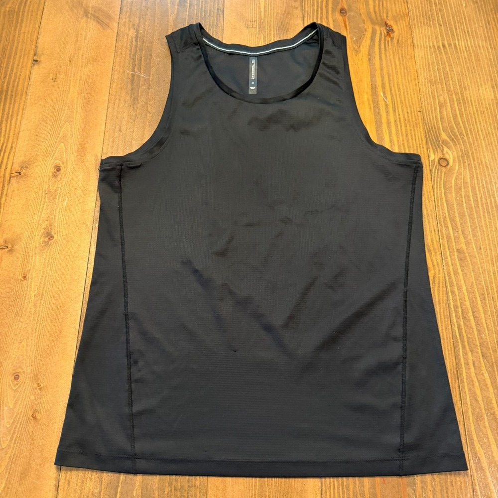 Ten Thousand Lightweight Tank Top Men Medium Black Performance Gym Muscle